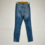 GRLFRND  Karolina Button Fly Skinny Jeans Womens 25 Distressed Light Wash Denim Photo 9