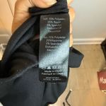 Le Gali Black Cropped Wide Leg Crochet Hem Pants Size XS Photo 3