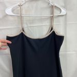 Boutique Europa women's black textured knit cotton stretch wide leg jumpsuit 18 Photo 6