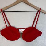 Meshki  Kira Bralette Top in Red size Medium Photo 3