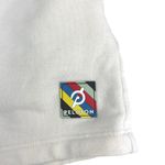 Peloton TWGF White Drawstring Pockets Athletic Running Activewear Sweat Short XS Photo 3