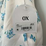 NEW Arula Satin Floral Pajama Shorts Plus Size 0X / X (XL) NWT Blue Photo 7