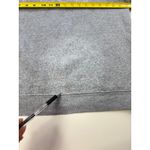 Speculation Womens Sweatshirt M Gray Pink Floral Embroidered Crewneck Pullover Size M Photo 3