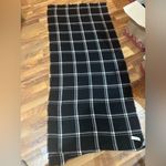 Old Navy  Classic Black and White Checkered Scarf Photo 1