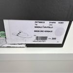 Versace Thong Cream and Gold Sandals with Medusa Detail Size EU38/US 8 Photo 9