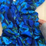 Veronica Beard  blue floral mini dress NEW Photo 8