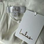 NWT Lulus Women's White Radiant Romance White Tie Photo 8