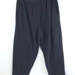 Roamans Sweatsuit Set Top Pants Scoop Neck Pull On Gray Black L 18/20 Petite Size 18P Photo 2