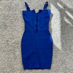 Royal Blue Bondage Dress Photo 2