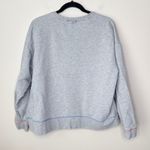 Bombas Size XXL Gray Pullover Sweatshirt Crew Neck Pockets Contrast Stitching Photo 6