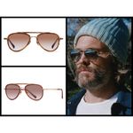 💕MR LEIGHT by GARRETT LEIGHT💕 Doheny SL Sunglasses ~ Aviator Rosewood NWT Photo 3