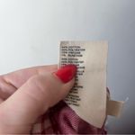 Free People Carnaby Red White Gingham Skinny High Rise Knit Pants 0 Photo 6