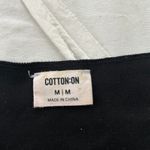 Cotton On Black Corset Style Crop Top Photo 2