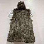 Altar'd State Altar’d State Brown Faux Fur Vest Photo 2