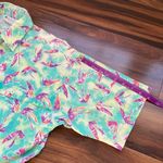 Columbia VTG 80s  Fly Fishing Button Down Short Sleeve Shirt Made in USA Photo 9