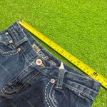 Cruel Girl Vintage Y2K Jeans Embroidery Low Rise Bootcut Denim Distressed Photo 5
