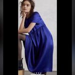 Anthropologie  | Maeve Jimena Royal Blue Midi Dress | XS Photo 4