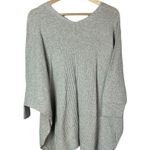 CAbi Gray Ribbed Watson Dolman Sleeve Pullover Top S #5451 Photo 2