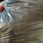 Kathy Ireland  Black Texture Gingham Collar Maxi Dress Button Front 1X Pockets Photo 2