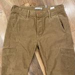 Vince Camuto Womens Tan Corduroy Carpenter Style Ankle Pants Size 4 Cotton Photo 5
