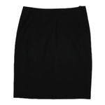 Lafayette 148 New York Virgin Wool Black Mini Skirt Women’s Size: 8 Photo 2