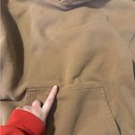 TNA Brown Cozy Fleece Perfect Fit Hoodie Photo 1