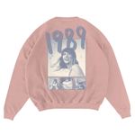 Taylor Swift  1989 (Taylor’s Version) Pink Crewneck, Size M, New w/o Tag SOO Photo 0