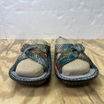 Alegria  Sandals Womens Size 38 Floral Multi Color Comfort Leather Shoes Photo 1