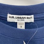 SUB_URBAN RIOT Sub.Urban Riot blue Santa baby sweater shirt oversized longline cozy Christmas Photo 2