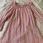 Off The Shoulder Long Sleeve Red Size M Photo 1