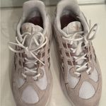 Adidas  Women's Cream and Pink Sneakers Photo 3