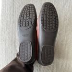 Geox Cognac Brown Geuine Leather Loafers with Brass Horsebit Details Sz 39 8/8.5 Photo 4