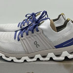 On Women's Cloudswift 3 Running Shoes White Blueberry NWB Size 11 Photo 0