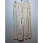 Halara Brand New  Women's Size Large Vanilla Ice Cropped Wide Leg Pants Photo 9