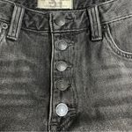 Free People Romeo Rolled Denim Cutoff Jean Shorts in Black Wash Size 31| 12 Photo 5