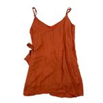 Honey Belle - Side Tie Sleeveless Mini Dress in Rust Photo 2