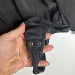 American Eagle NWT Black Faux Wrap BodySuit Photo 9