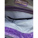 Adrienne Vittadini  crossbody w w stra purple leath Photo 10