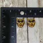 Head Vintage Jaguar  Clip On Earrings Photo 4