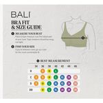 Brand New Bali Women's 2XL Nude Cool Comfort Bra Shapes and Supports Tan Size XXL Photo 4