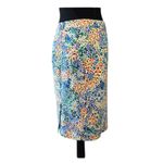 J.Crew  Multicolor Floral Pencil Skirt | Size 4 | Vibrant Print & Lined Preppy Photo 1