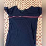Lilly Pulitzer  Navy Cotton Shirt Dress Size Small Photo 4