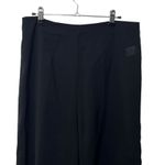 superdown Brooke Wide Leg Pants Women’s Size Large Black High Rise Croppe Photo 2