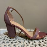 Allegra K Pink Sparkle Heels Photo 1