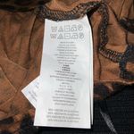 Michael Kors Leopard Short Sleeve Knit Top Spense Black Ribbed Knit Long Vest L Size L Photo 13