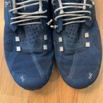 on cloud running sneakers in royal blue Photo 3