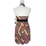 XOXO NWT Y2K‎  M Babydoll Dress Wide Belt Halter Top Stretch Tunic Made In USA Photo 5
