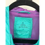 prAna Jacket Womens XL Fiona Anorak Teal Purple Water Repellent Lightweight Photo 2