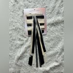 Happily Grey Black and Cream 6 Bow Clip Set Photo 1