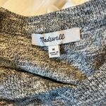 Madewell  Gray Heather V-Neck Short Sleeve Sweater Medium Photo 7